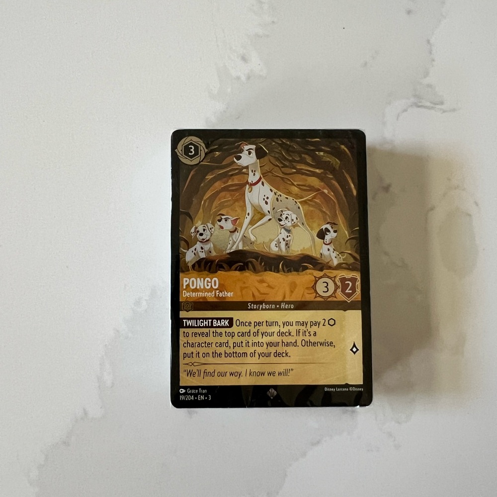 Lorcana Sealed Card Pack - Deck of cards Into the Inklands